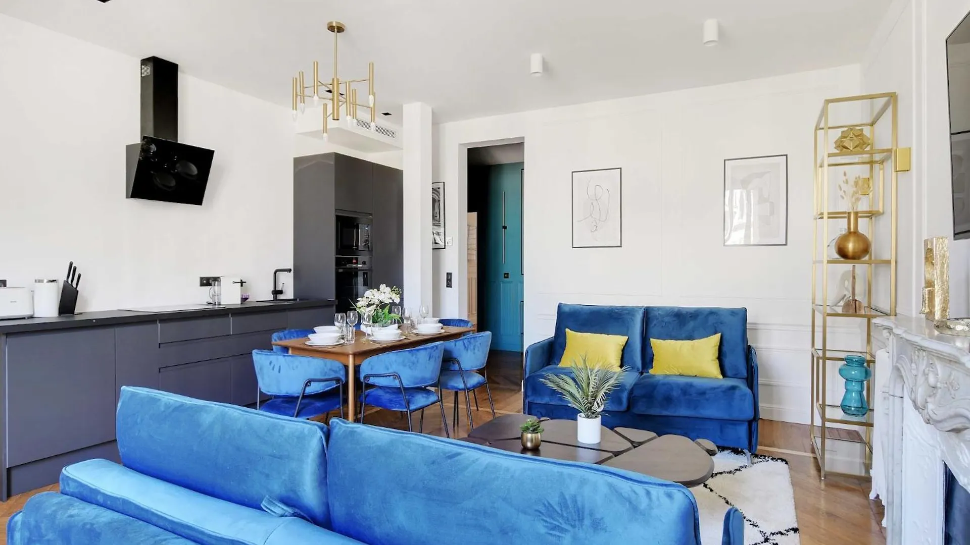 Spacious Apartment - 3Br 6P - Quinze-Vingts Париж Франция